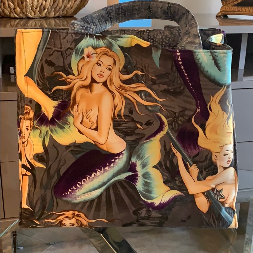 A one of a kind,  all purpose tote.